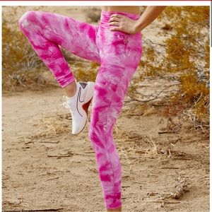 Free People Good Karma Pink Legging